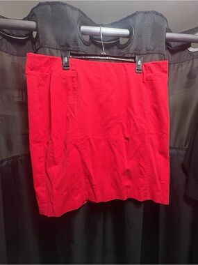 J Jill pencil Classic Red Women's Skirt